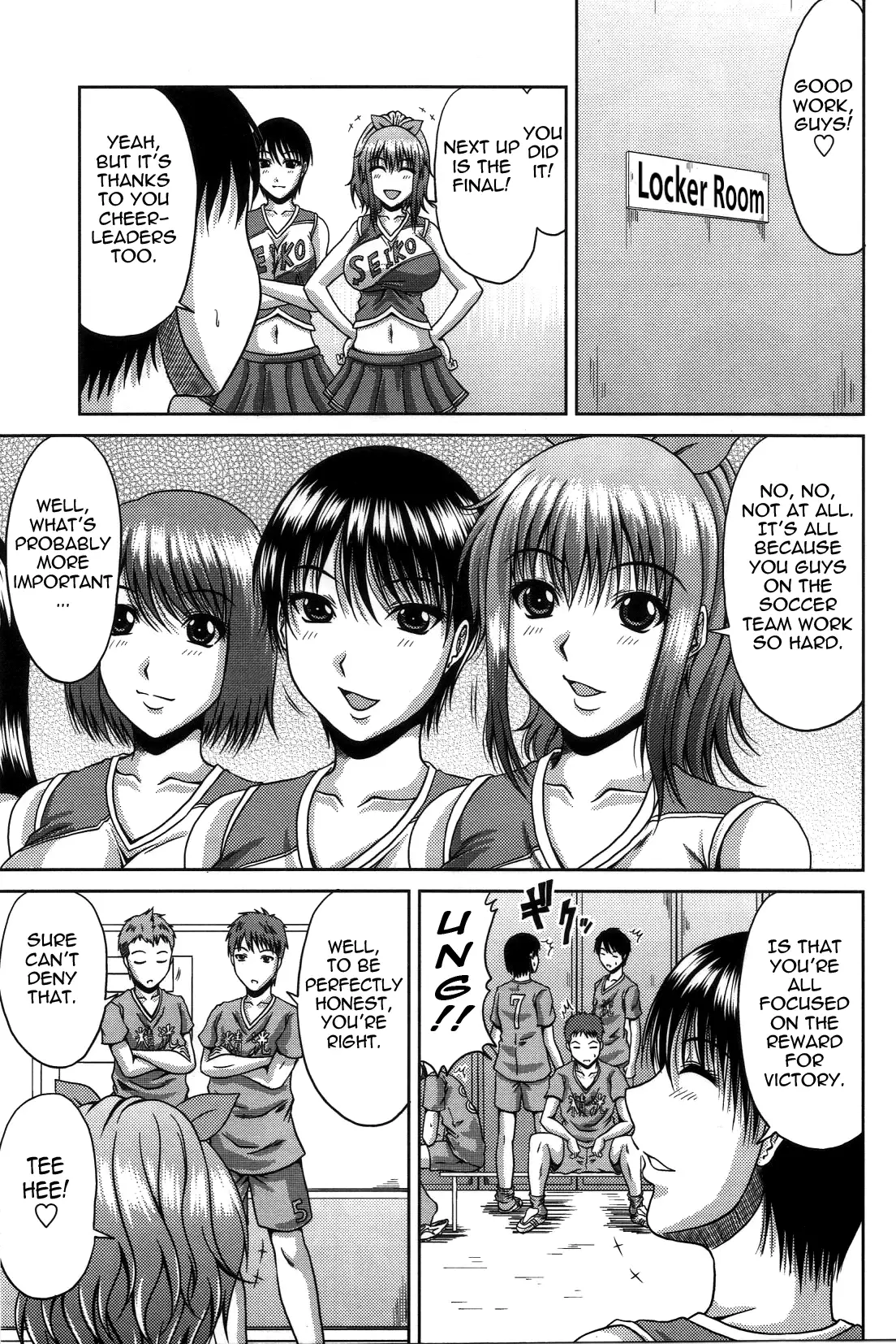 Seiko Private High Cheerleading Team Decensored