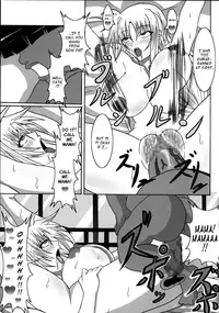 (C82) [Bitch Bokujou (Bokujou Nushi K)] Zettai Chinpo Nanka ni Maketari Shinai Hon Re:birth | I Won't Lose to a Mere Cock Book Re-Birth (Mahou Shoujo Lyrical Nanoha, Dog Days) [English] [Chocolate]