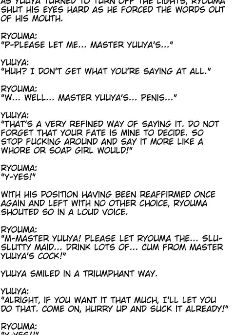 The M-to-F'ed son of a distinguished family - The spoiled rotten brat who was made a maid -