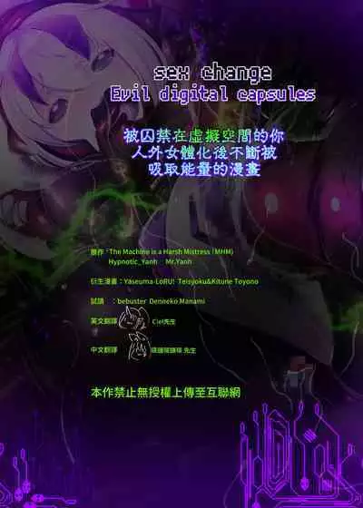 被囚禁的你变成了人外女体化并且不断地被吸走能量-反转alternative