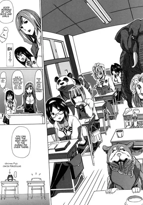 Juukan Kyoushitsu - Bestiality Classroom Ch. 1-4