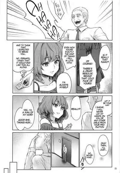 (COMIC1☆11) [Kaze no Gotoku! (Fubuki Poni, Fujutsushi)] Obsession Act 3 (THE IDOLM@STER CINDERELLA GIRLS) [English] [MegaFagget]